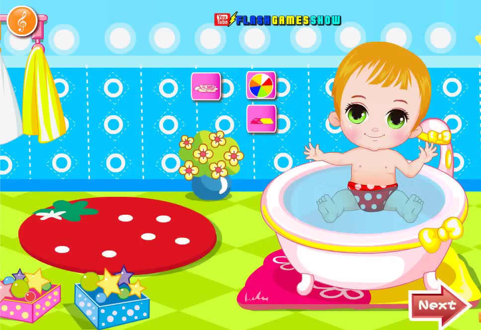 Baby Bathing Games For Little Kids Walkthrough
