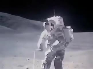 Sped Up Moon Footage