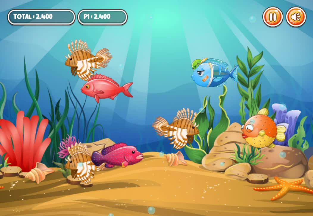 Fish Eat Fish 3 Players Walkthrough