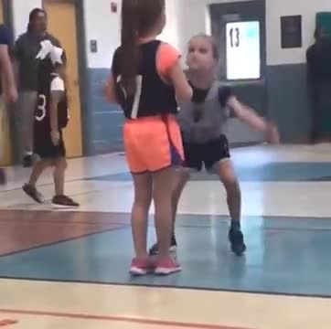 Defending In Basketball Definitely Isn't Her Thing