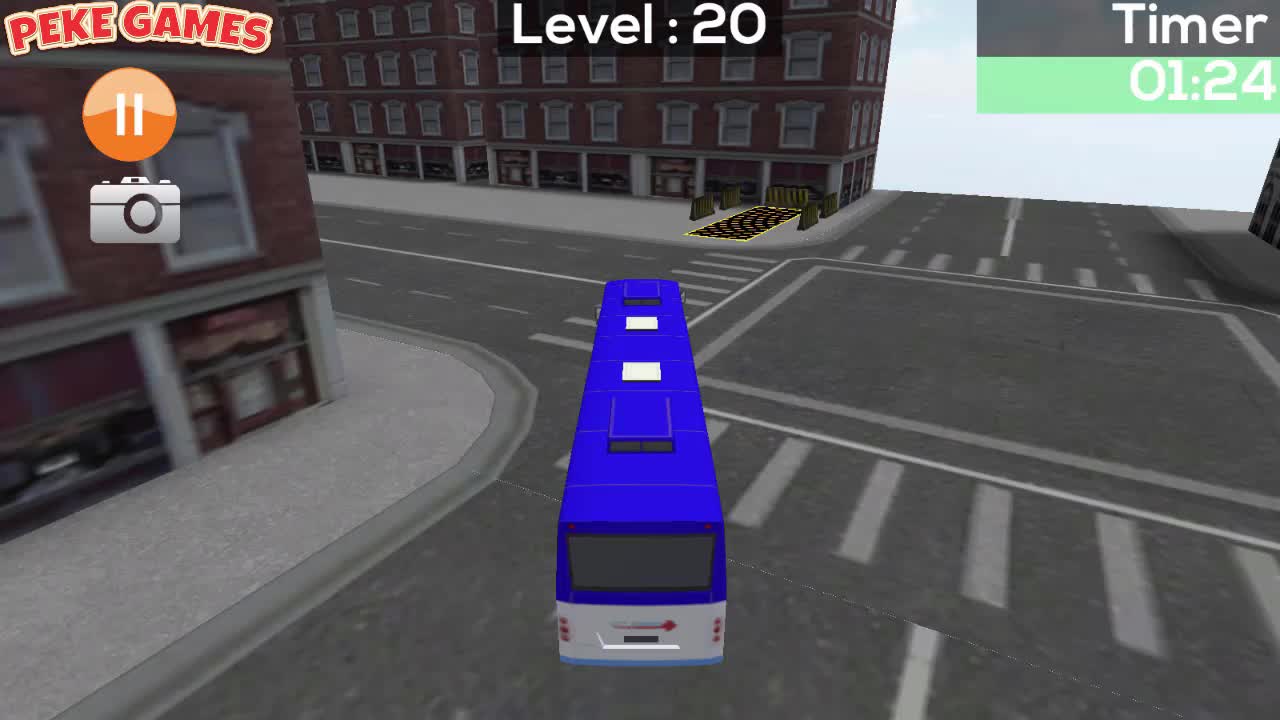 Bus Parking Simulator 3D Walkthrough