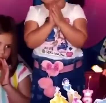 Two Toddler Girls Fight At A Birthday Party