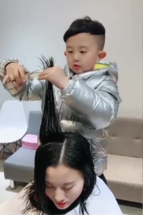 6 Year Old Barber