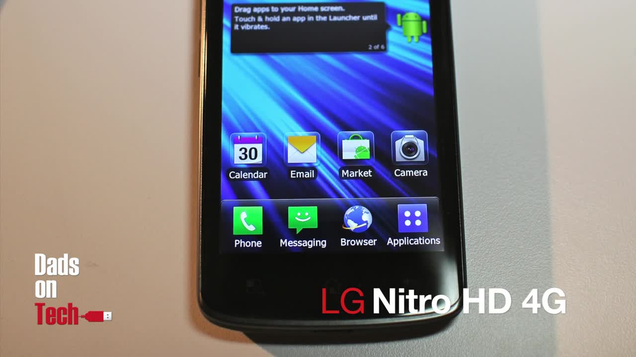 LG Nitro HD 4G on AT&T LTE | Dads On Tech