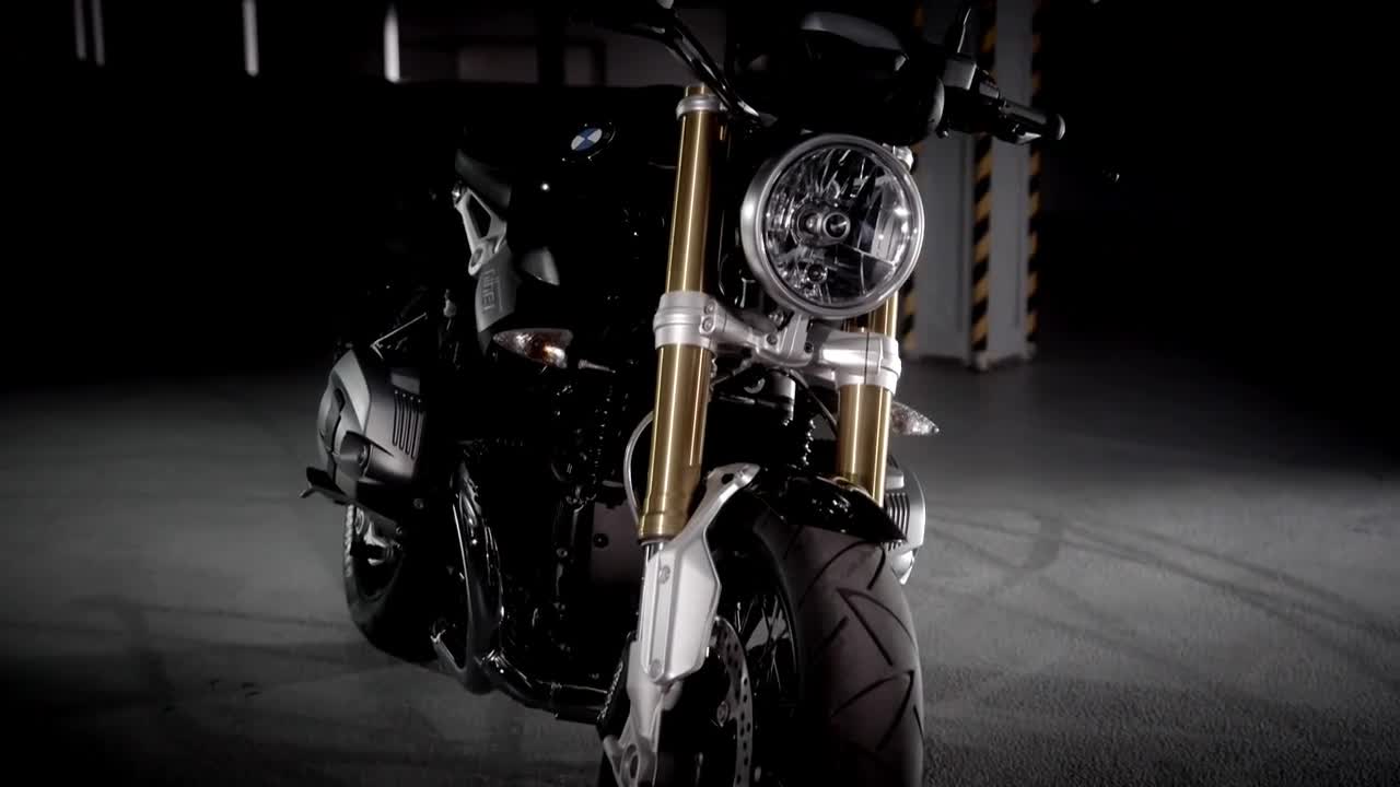 the new BMW motorrad R nineT on the road