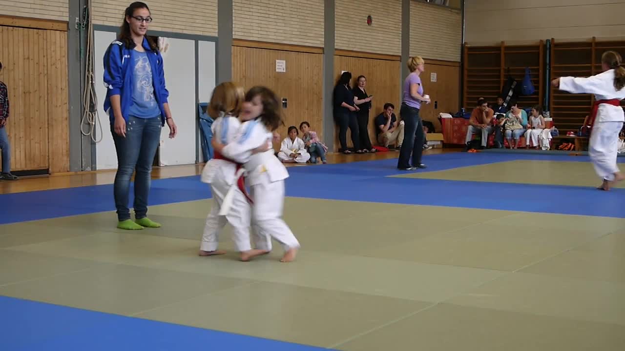 Judo Competition Litlle Kids