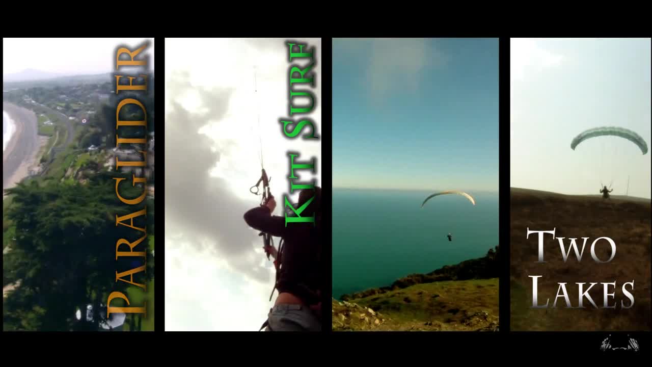 Paragliding session in Killiney - Ireland / 8Ep.