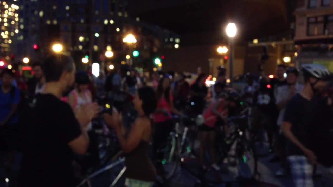 Boston Bike Party RIde - August 2013