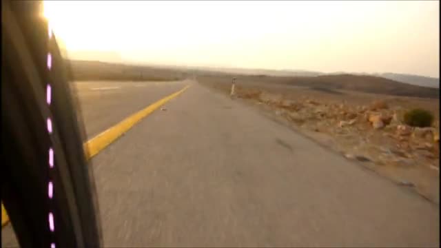 Racing Across The Desert