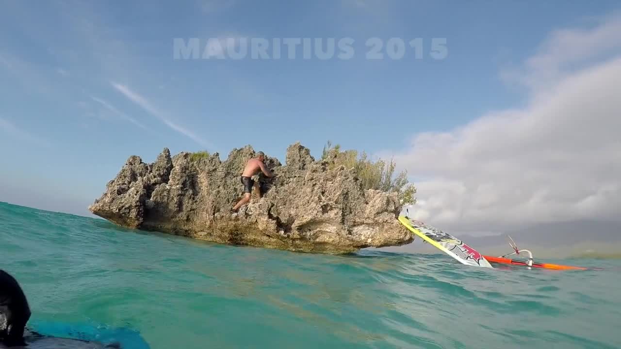 Mauritian Windsurfing Paradise