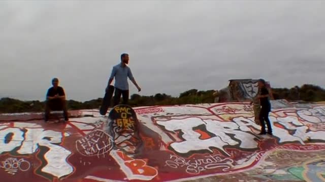 Skateboarding At Santa Cruz Davenport