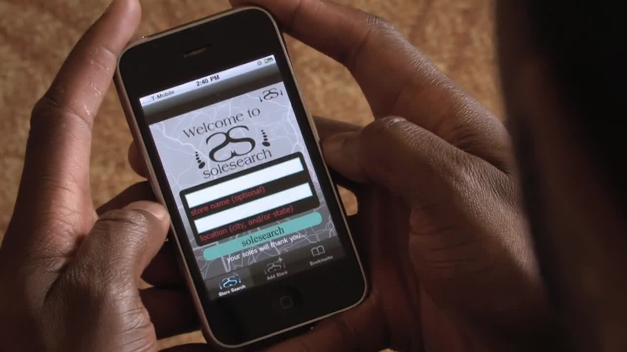 “Solesearch” Commercial (iPhone/Android App)
