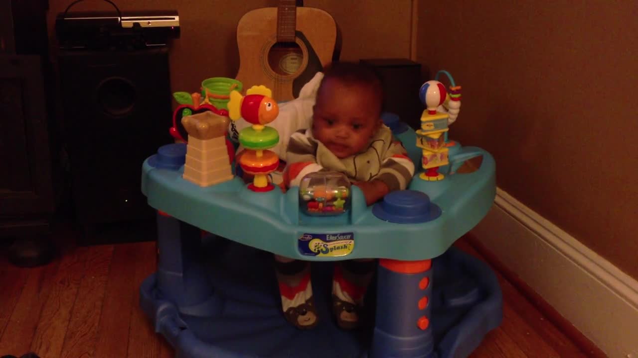 Tyler in Circle Toy