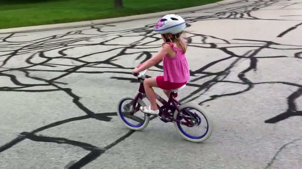 Little Biker Girl