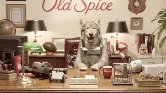 Old Spice - Meet Mr Wolfdog 30