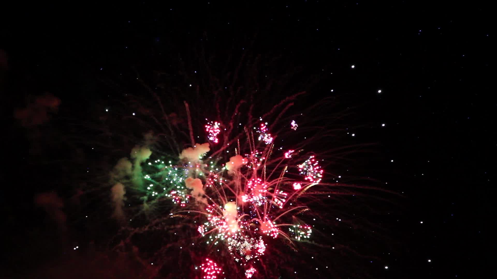 Cool Fireworks in HD