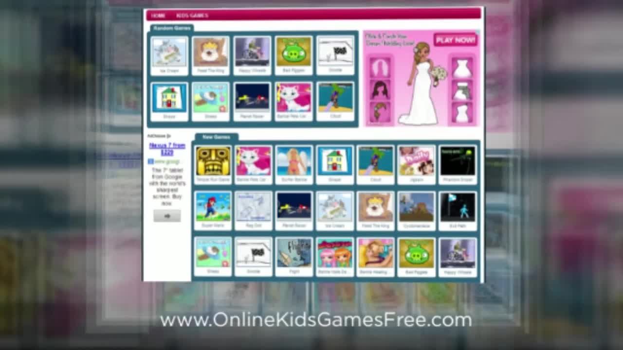 Online Kids Games Free - Kids - 4fun.com