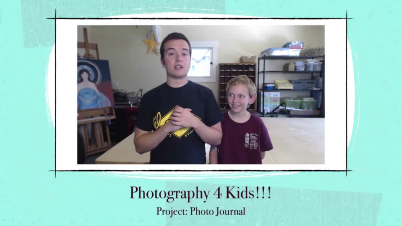 Project 12 Photo JournalDiary - Kids - 4fun.com