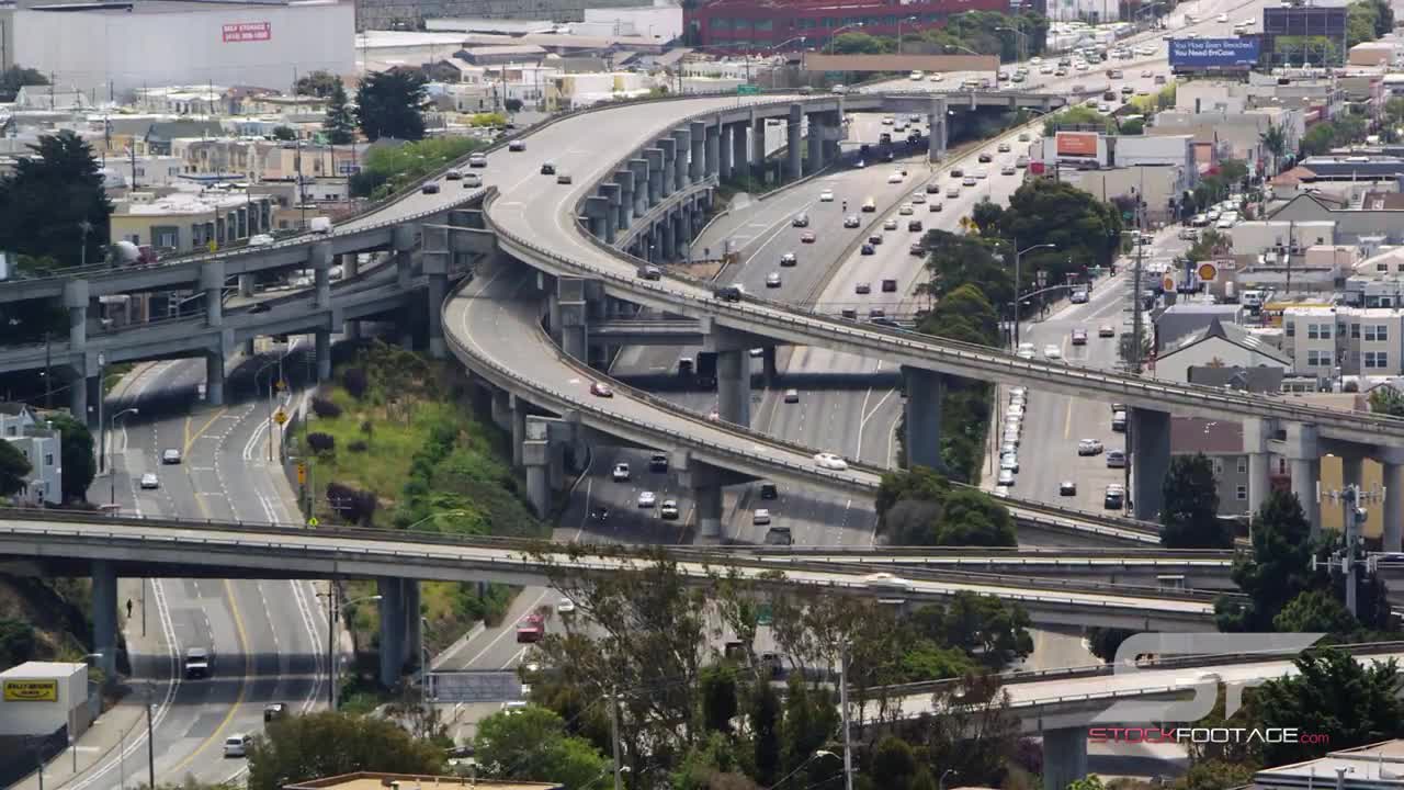 San Francisco Freeway Timelapse
