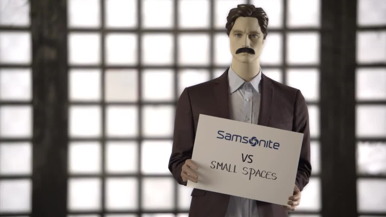 Samsonite Campaign: Small Spaces