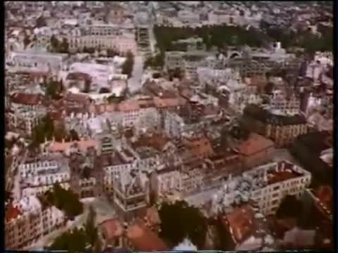 Unique Aerial View of Munich 1945