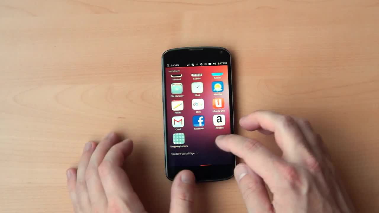 Ubuntu Touch 13.10 on the Nexus 4