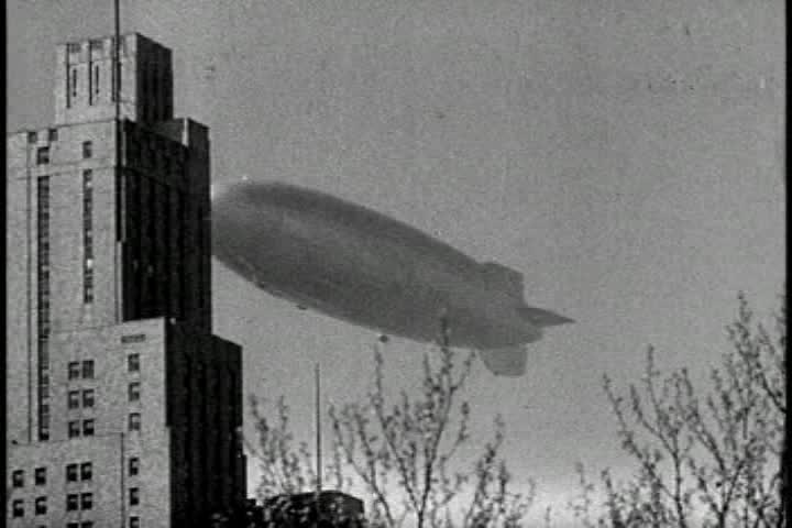 Hindenburg Over New York City