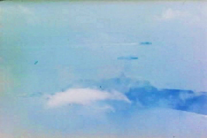 Iwo Jima - Planes Bomb and Strafe Island 1945