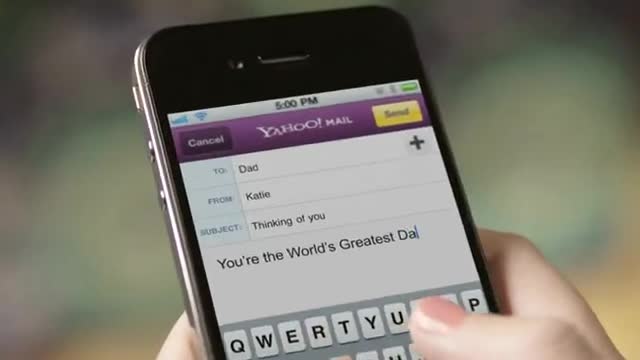 Yahoo Mail: World’s Greatest Dad
