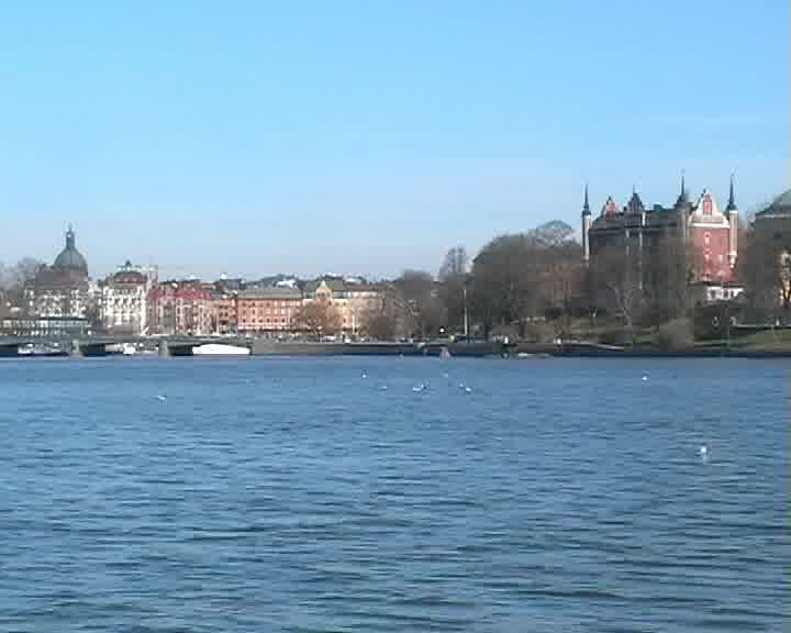 Stockholm Waterfront From a Ferry