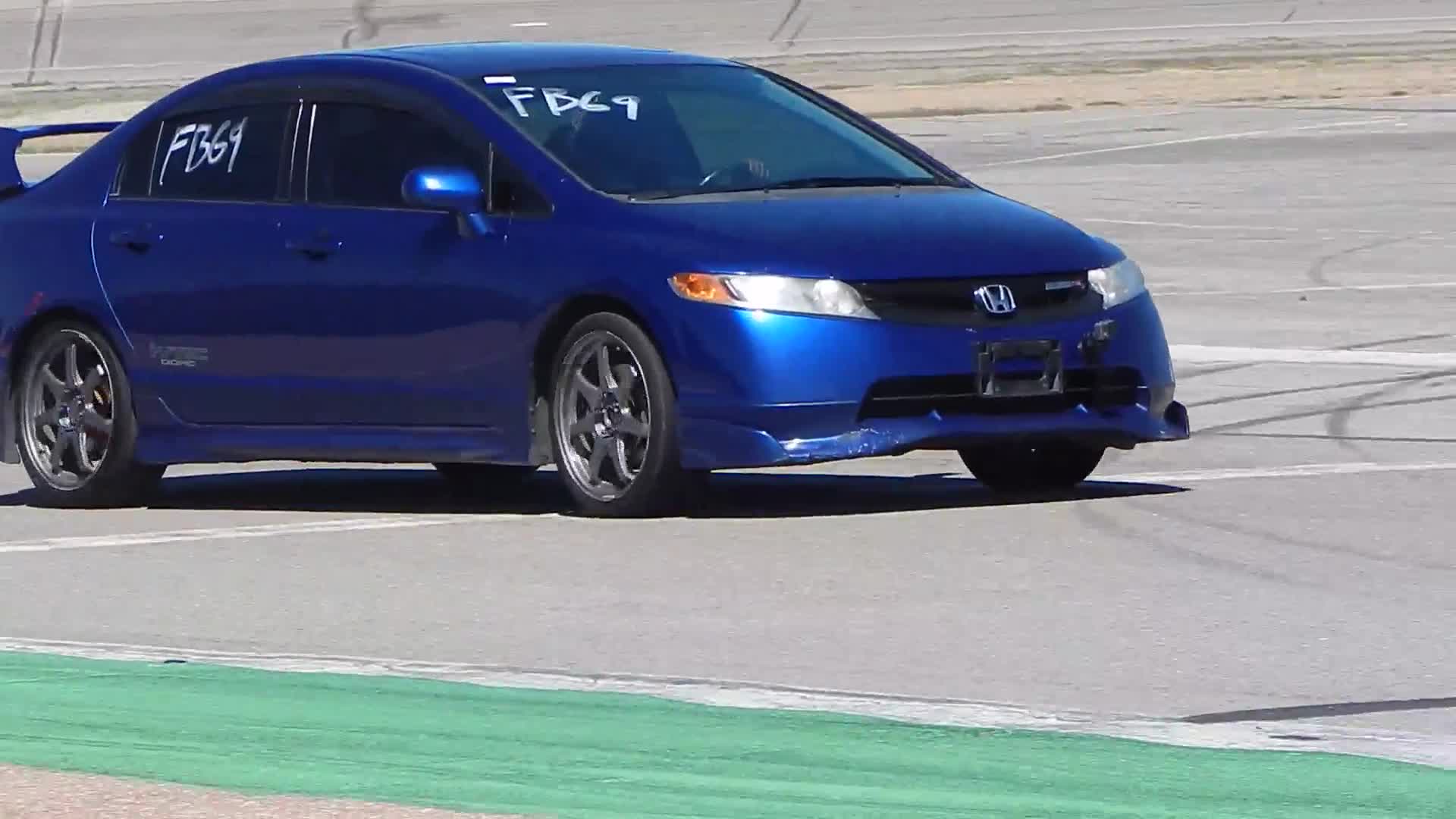 Dark-Blue Honda