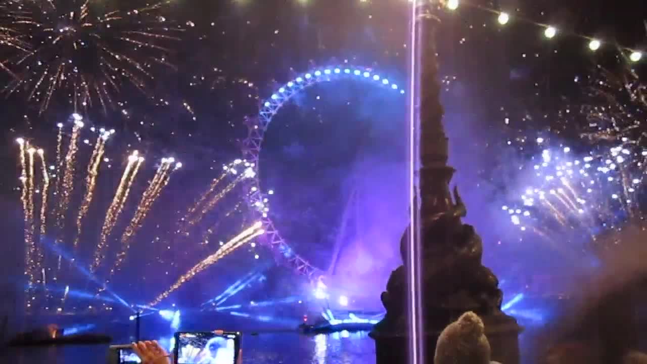 London New Year's Eve – Fireworks