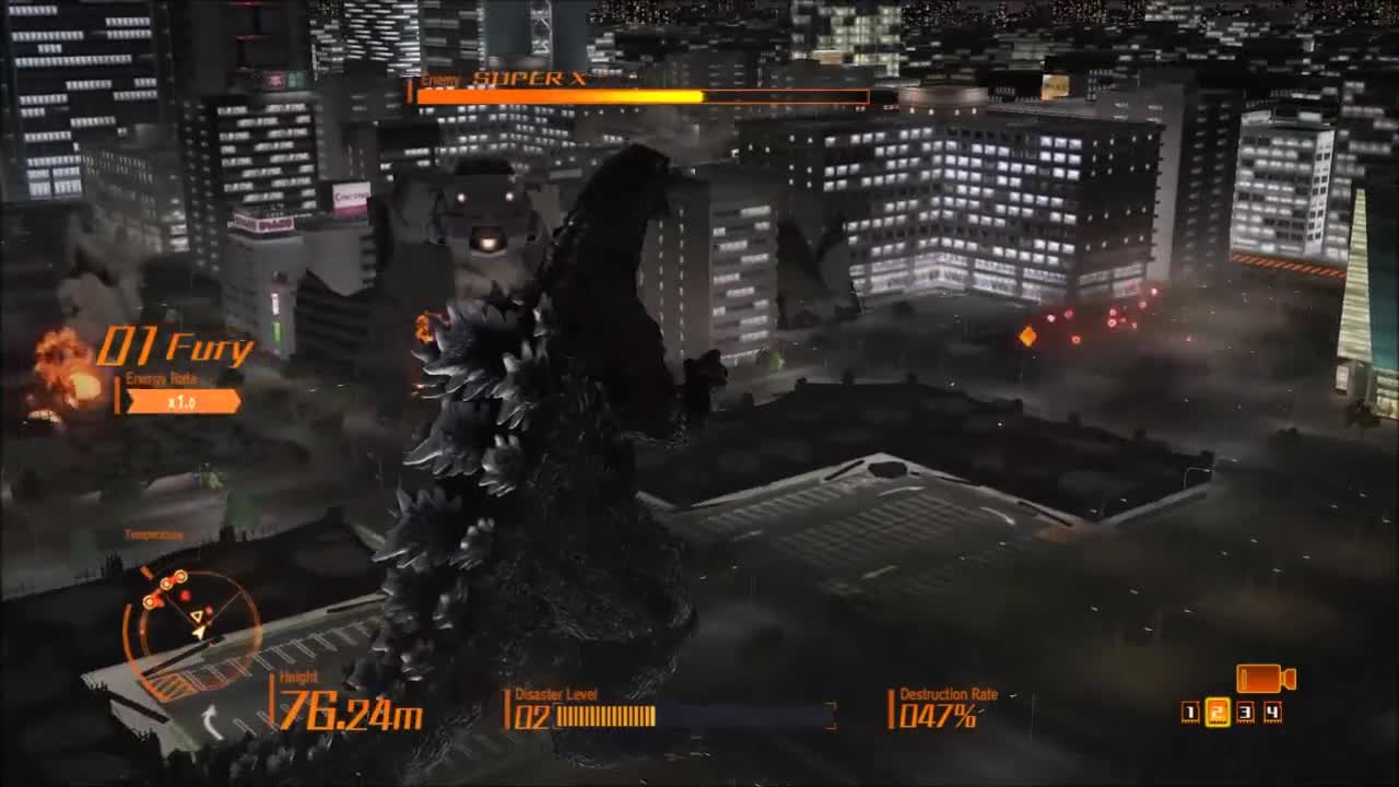 Godzilla PS4 - Gameplay