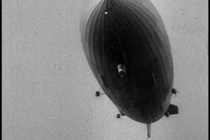 Hindenburg Disaster With Sound 1937