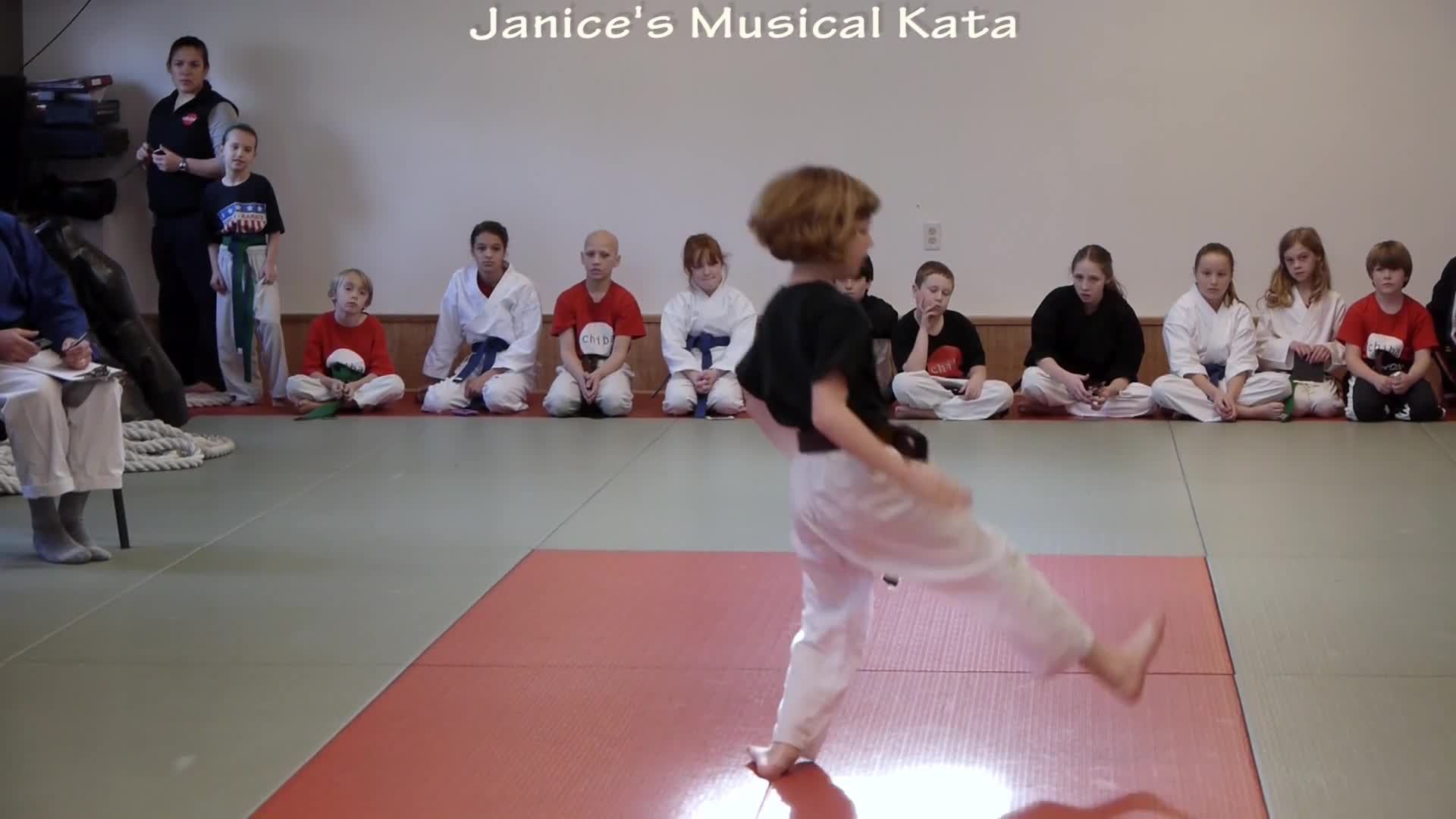 Janice at Ichiban Karate Tournament