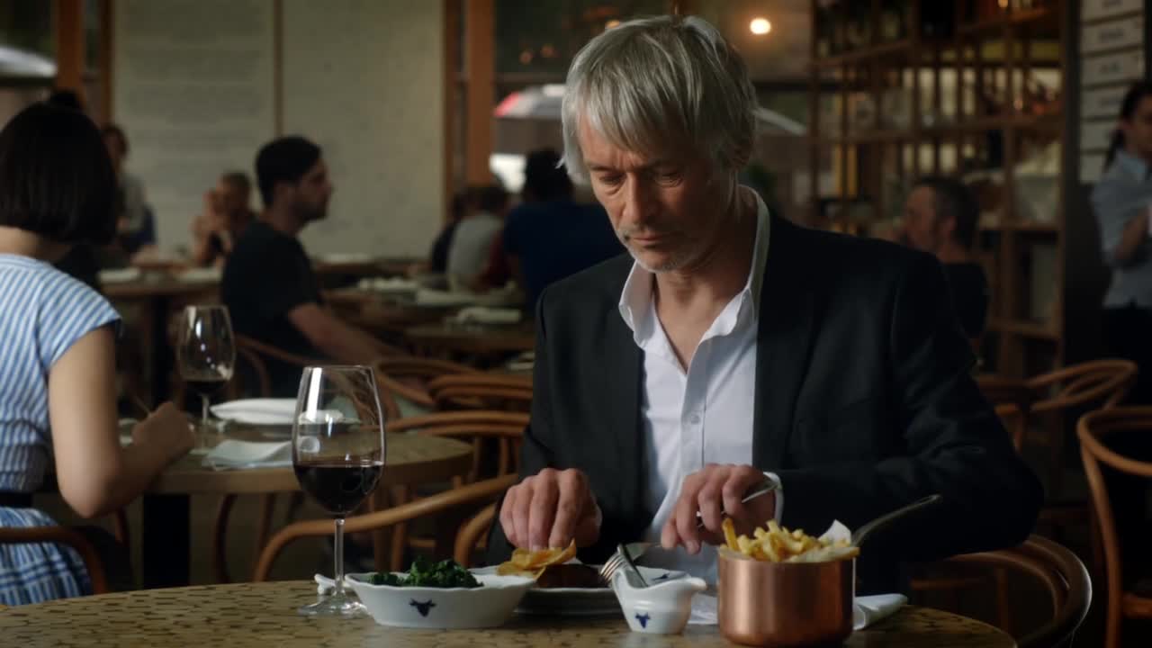 Ambiente Restaurants Campaign: Food Delight: Him