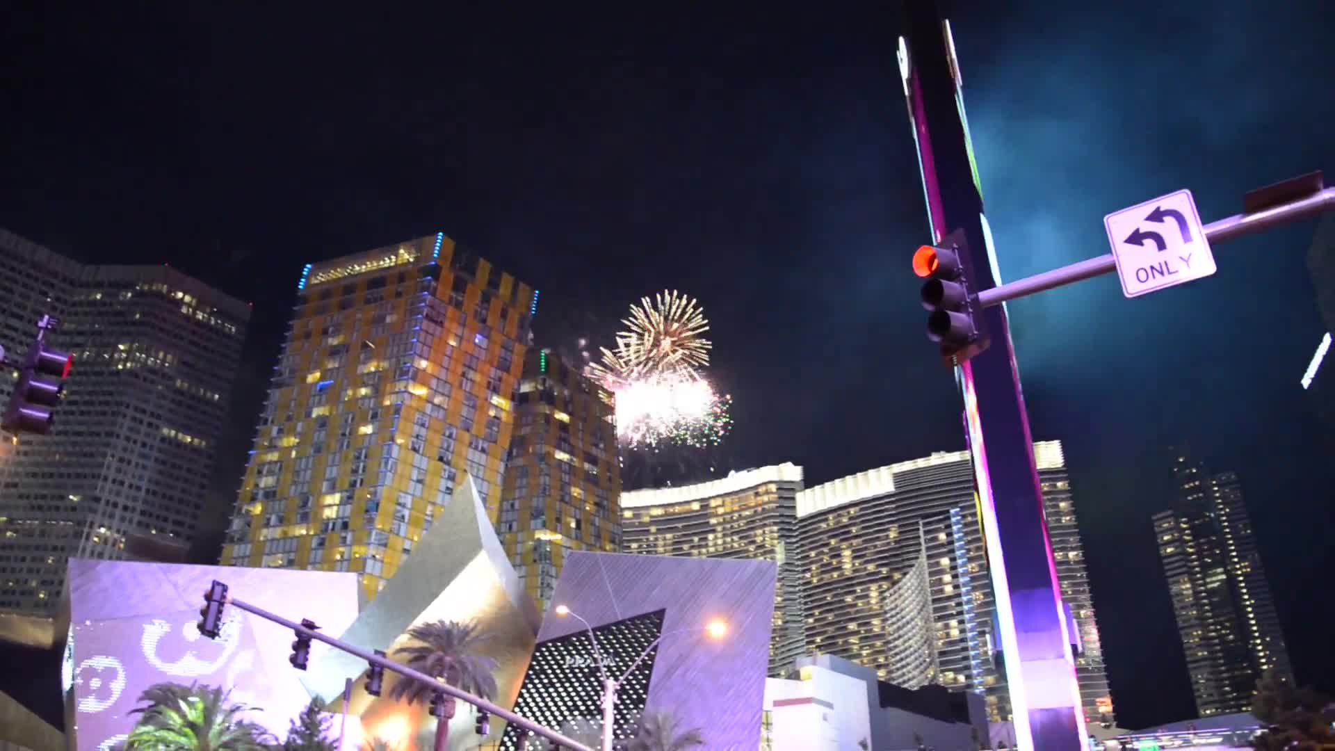 Vegas New Years Eve Night
